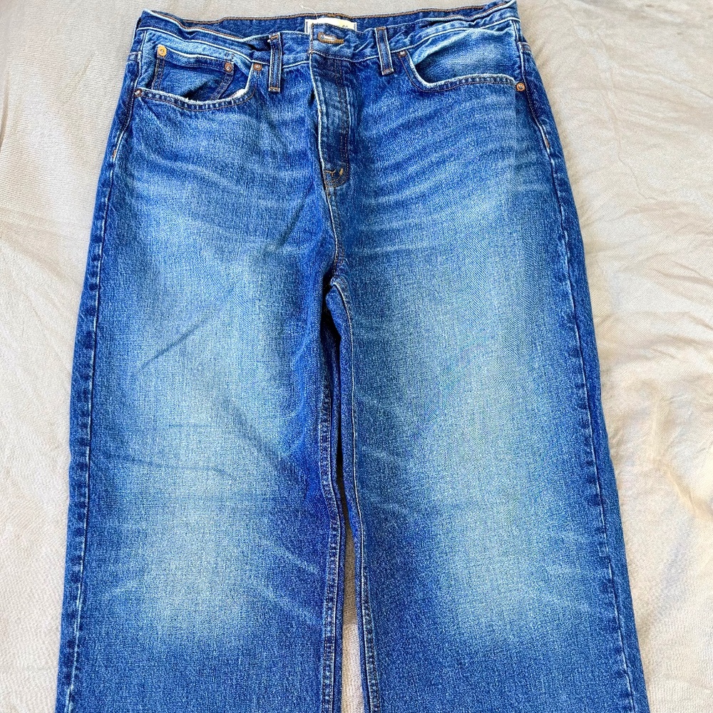 Madewell low-slung baggy jeans